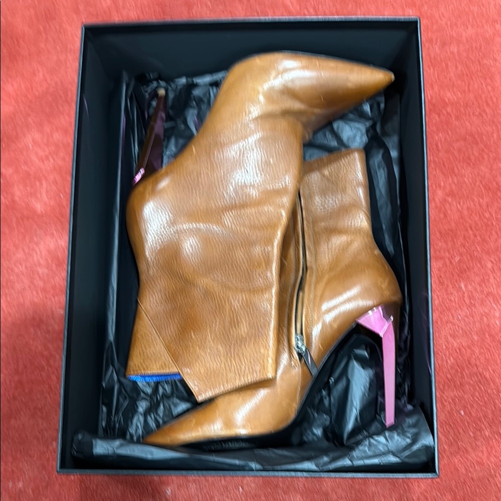 Saint Laurent Freja 105 Zip Bootie